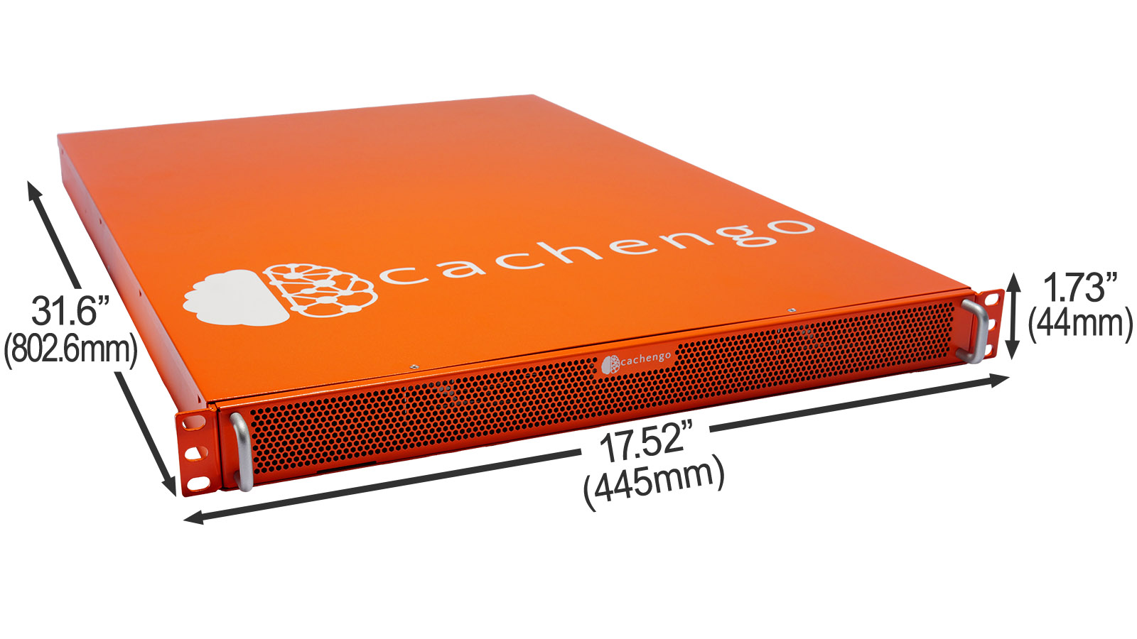 Deep Dish dimensions in inches and millimeters